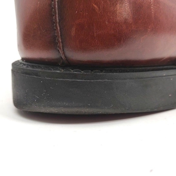 Dockers Brown Leather Cap Toe Oxfords Casual Shoes